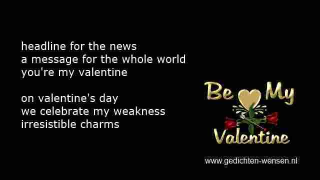 gedichten valentijn nederlands